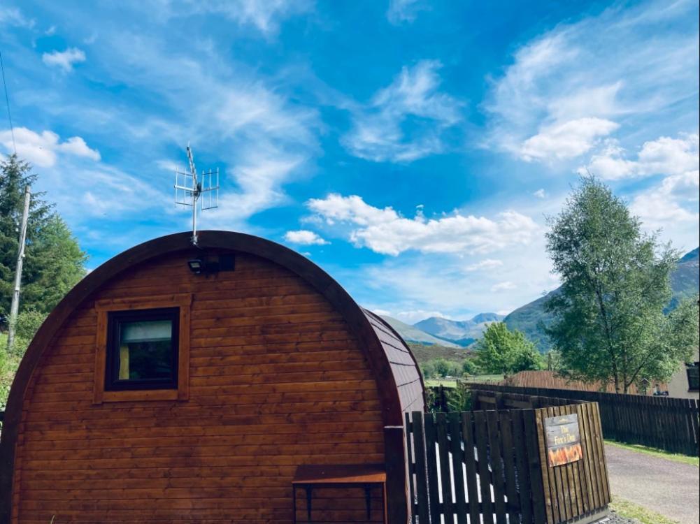 The Fox'S Den, Luxury Cosy Mini Lodge, Highlands North Ballachulish Kültér fotó